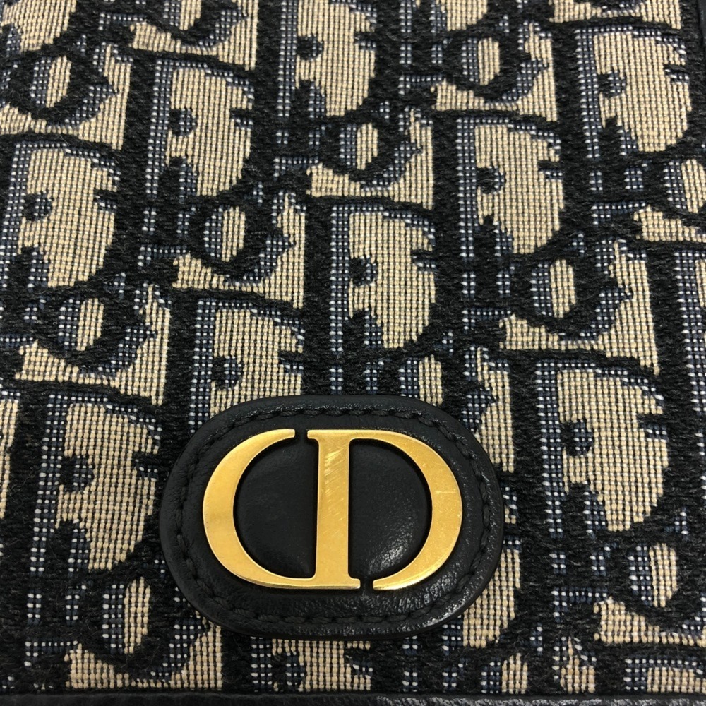 CHRISTIAN DIOR Blue Canvas Shoulder Bag - Picture 4 of 15